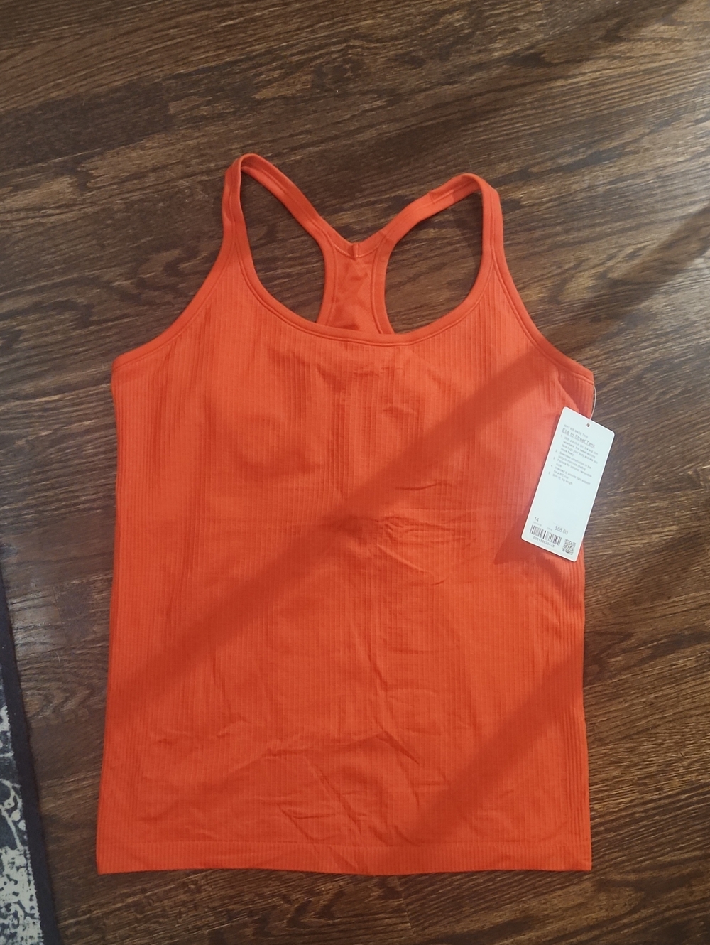 Ebb To Street  Waist-Length Racerback Tank Top NWT